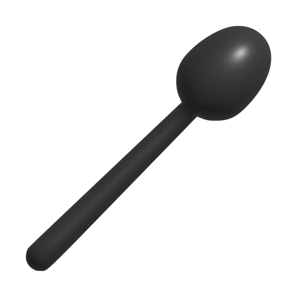 3d icon of spoon png