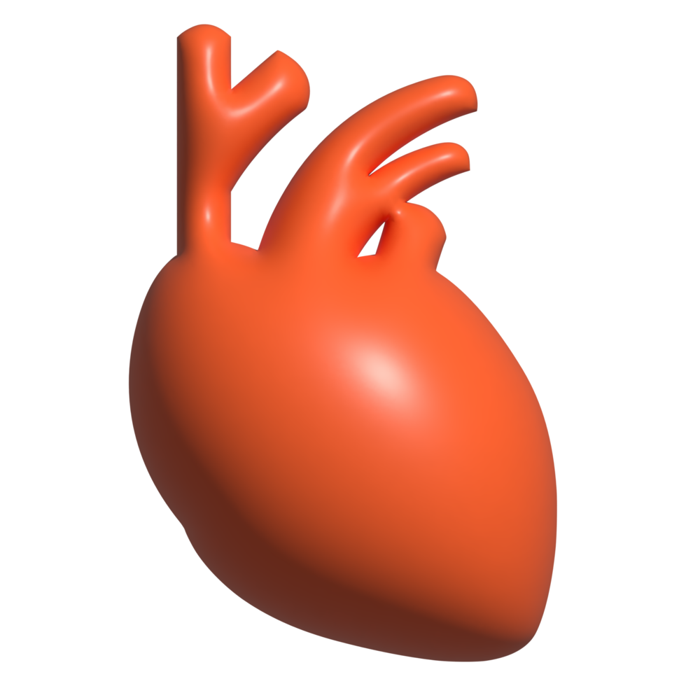 3d icona di cuore png