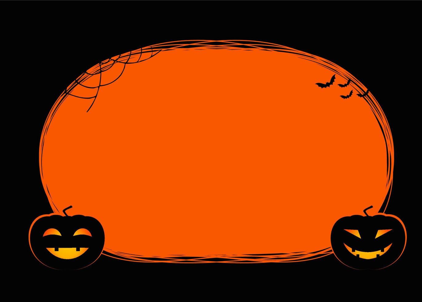 background design with halloween theme vector
