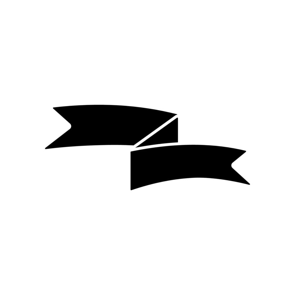 Ribbon vector icon