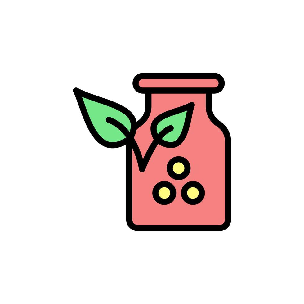 Pharmacy leaf vector icon