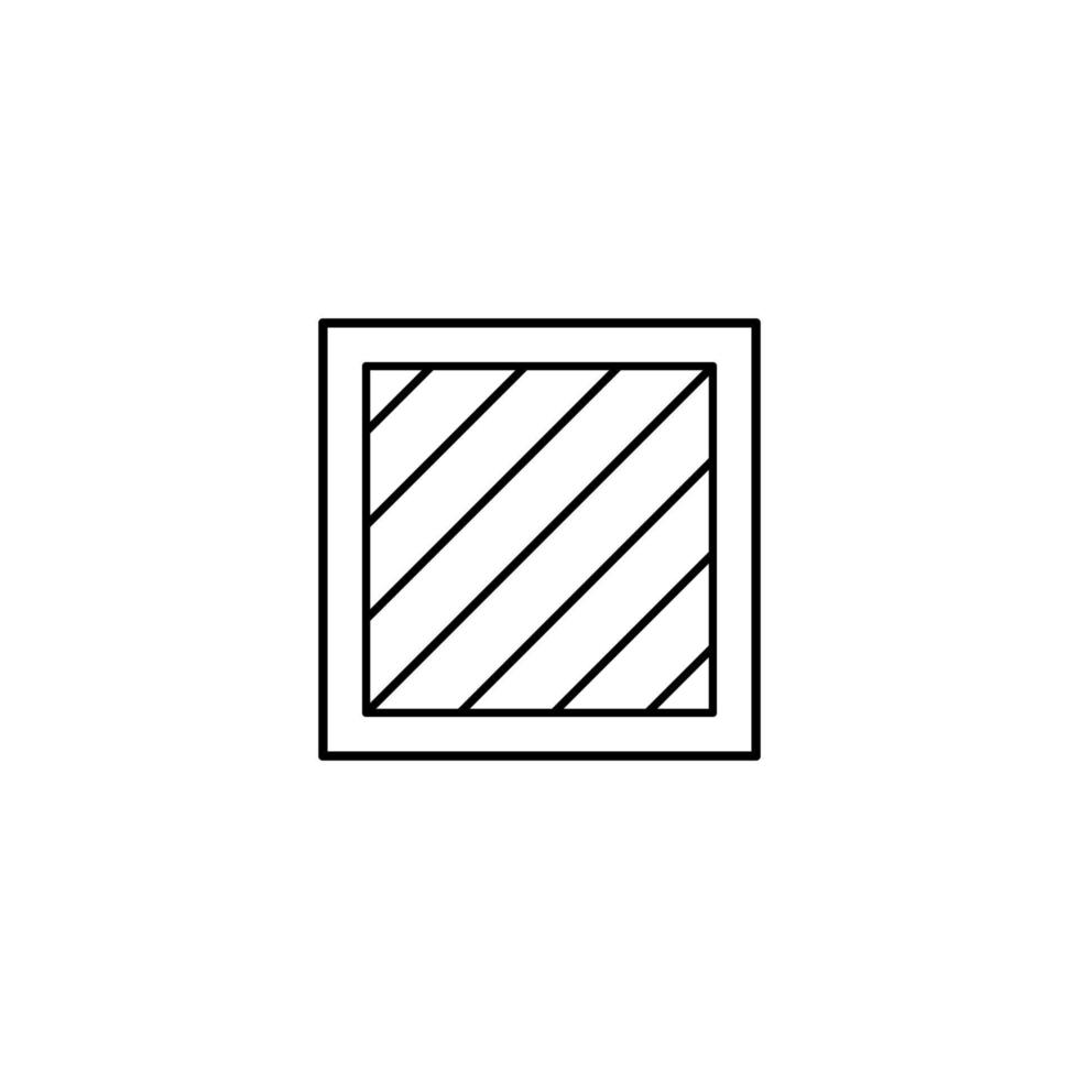 Box opened vector icon