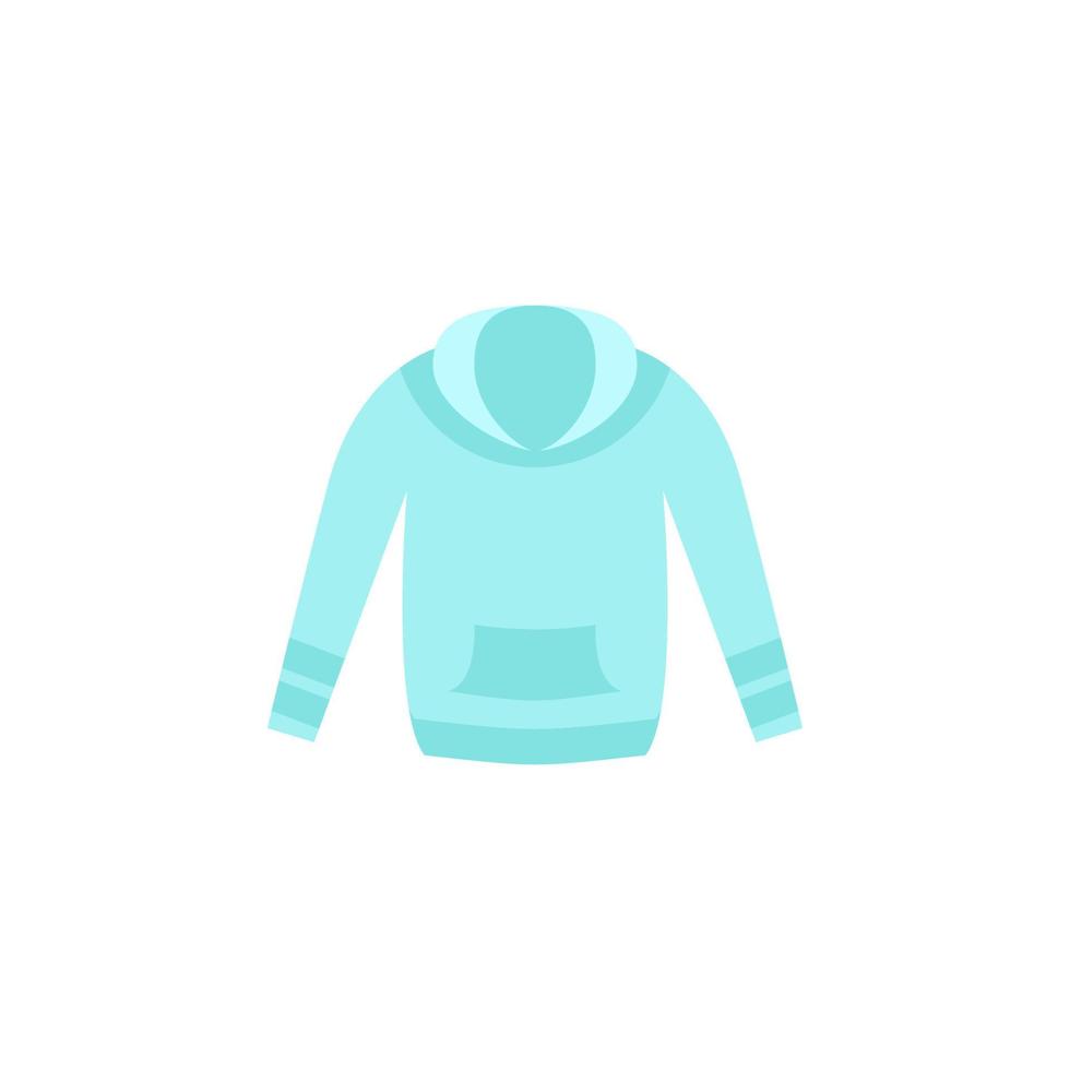 Hoodie color vector icon