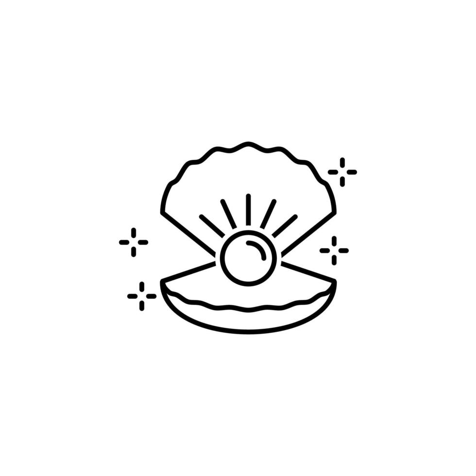 Oyster vector icon
