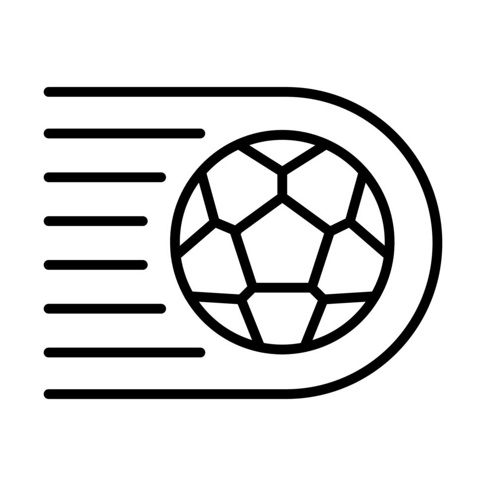 Ball, football vector icon
