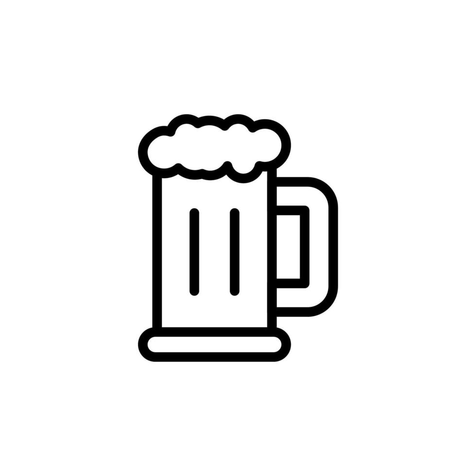 Beer stein vector icon 22585489 Vector Art at Vecteezy