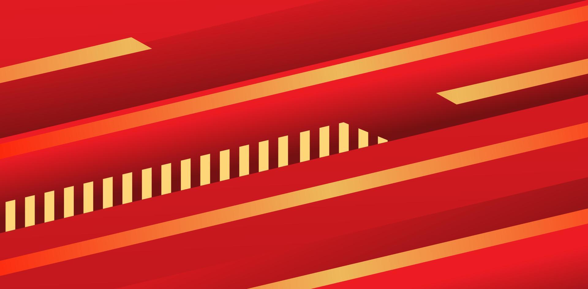 red background vector illustration with a modern theme