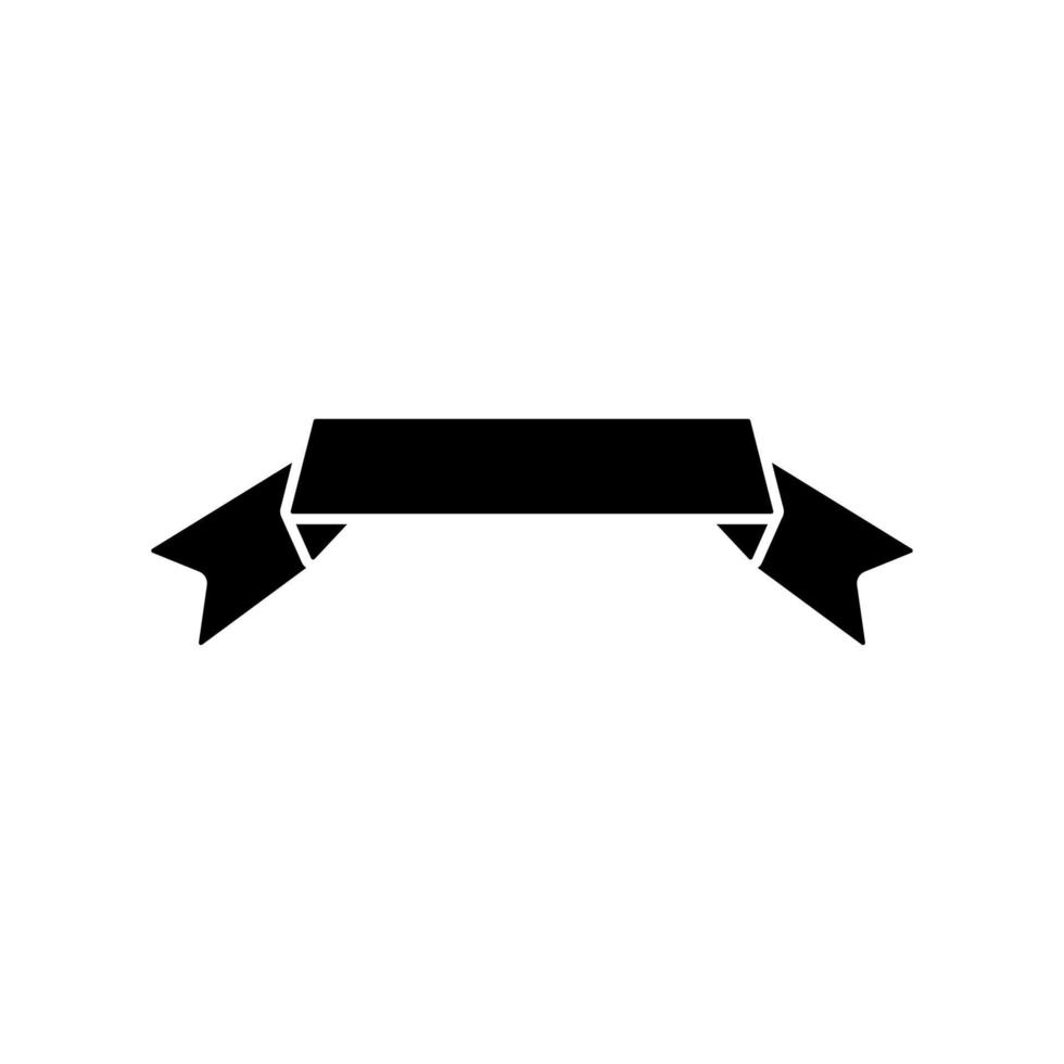 Ribbon vector icon