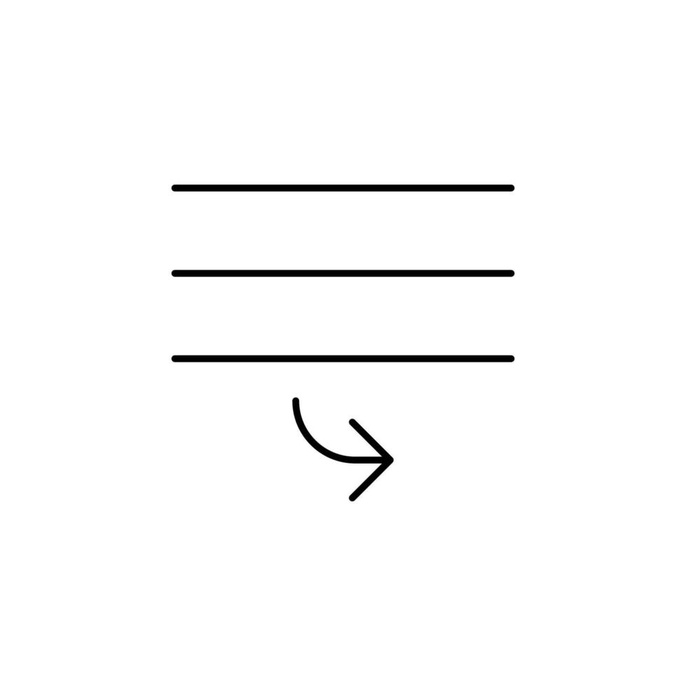 align, bottom, format, right vector icon