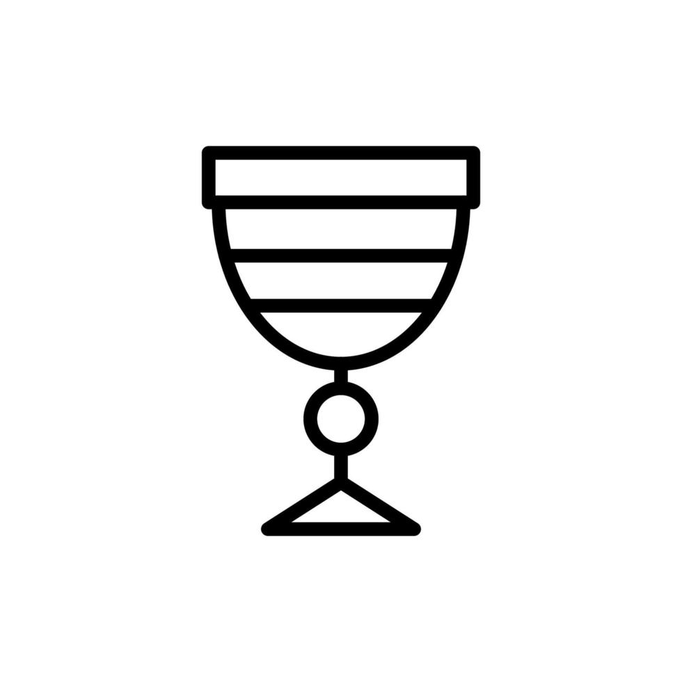 vaso cristiandad vector icono