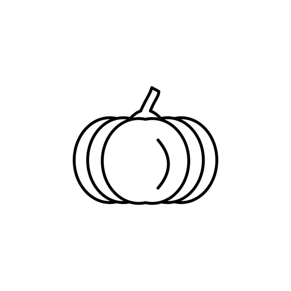 Pumpkin vector icon