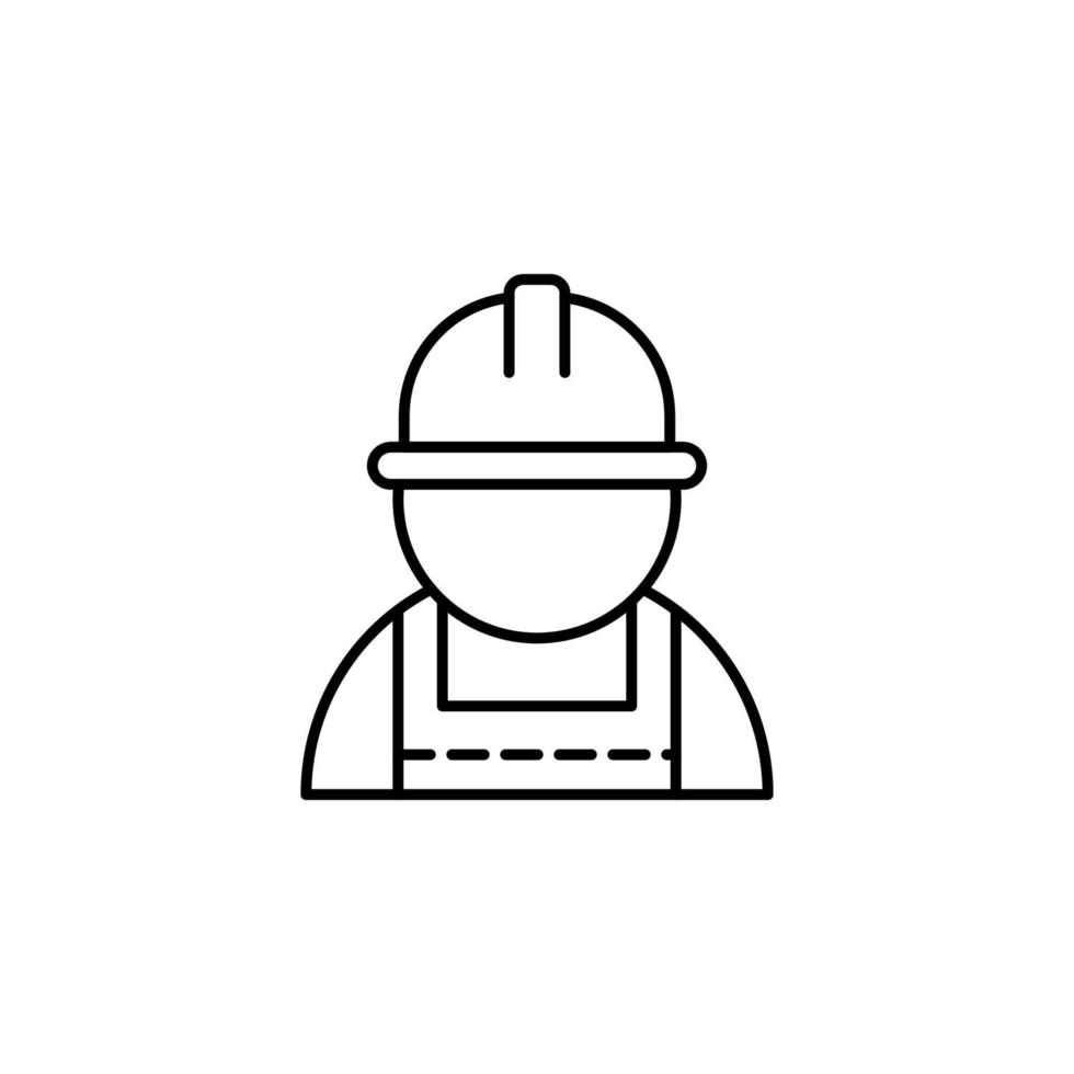 Worker, safety vector icon