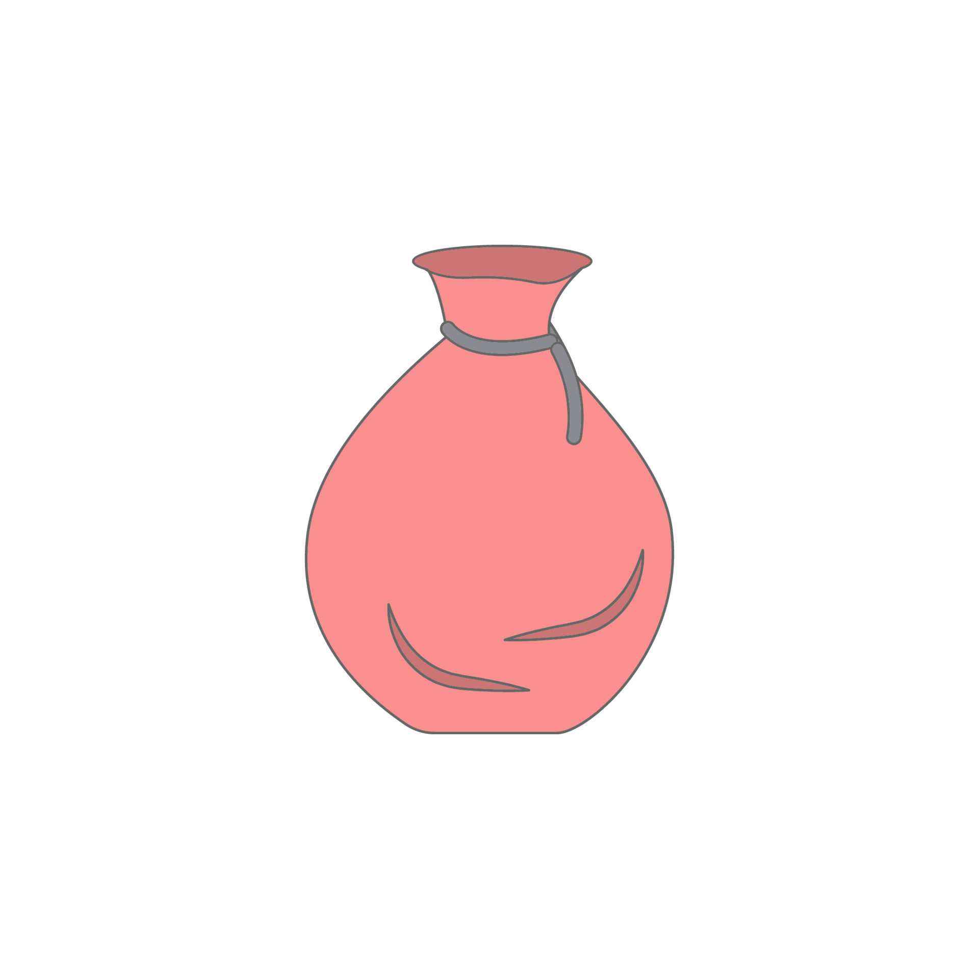 Christmas sack colored vector icon 22586109 Vector Art at Vecteezy