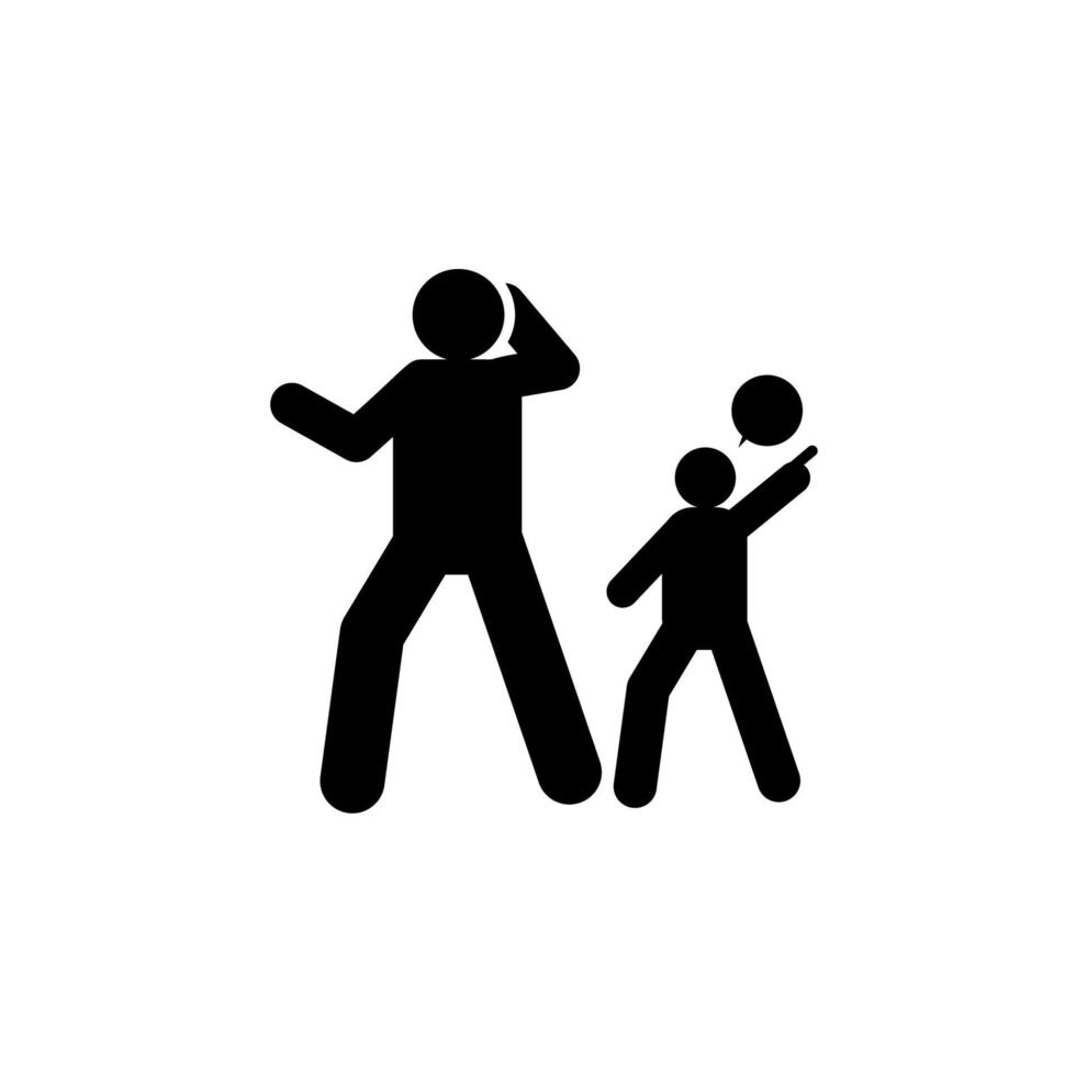 Child, goal, idea, motivate, positive vector icon