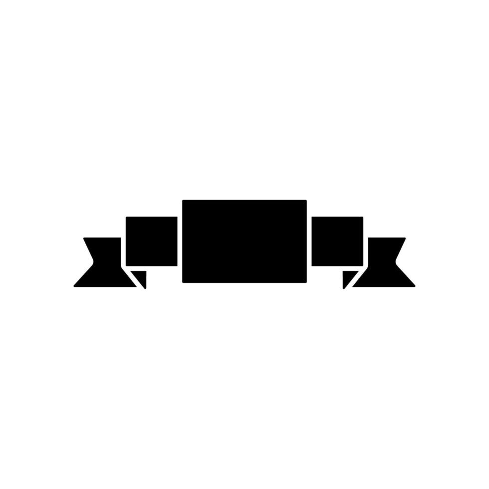 Ribbon vector icon