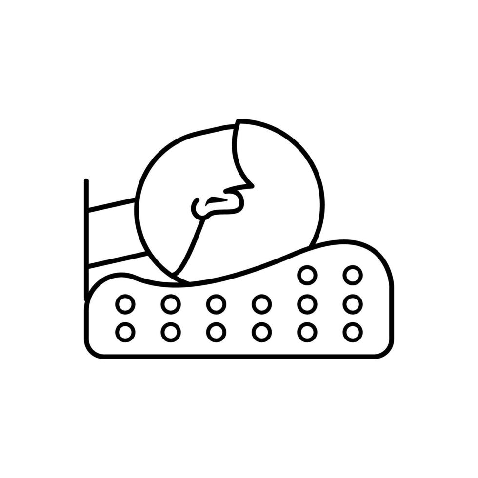Medical pillow neck support vector icon 22586355 Vector Art at Vecteezy