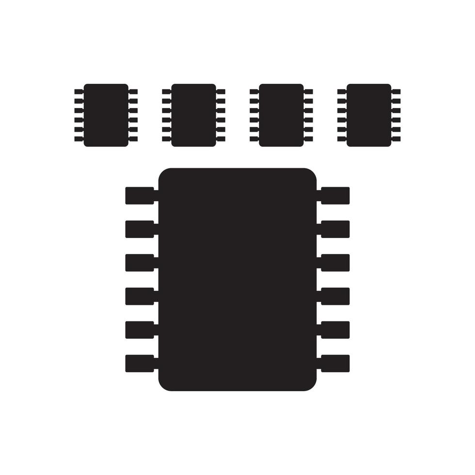 computer RAM icon. vector illustration symbol design
