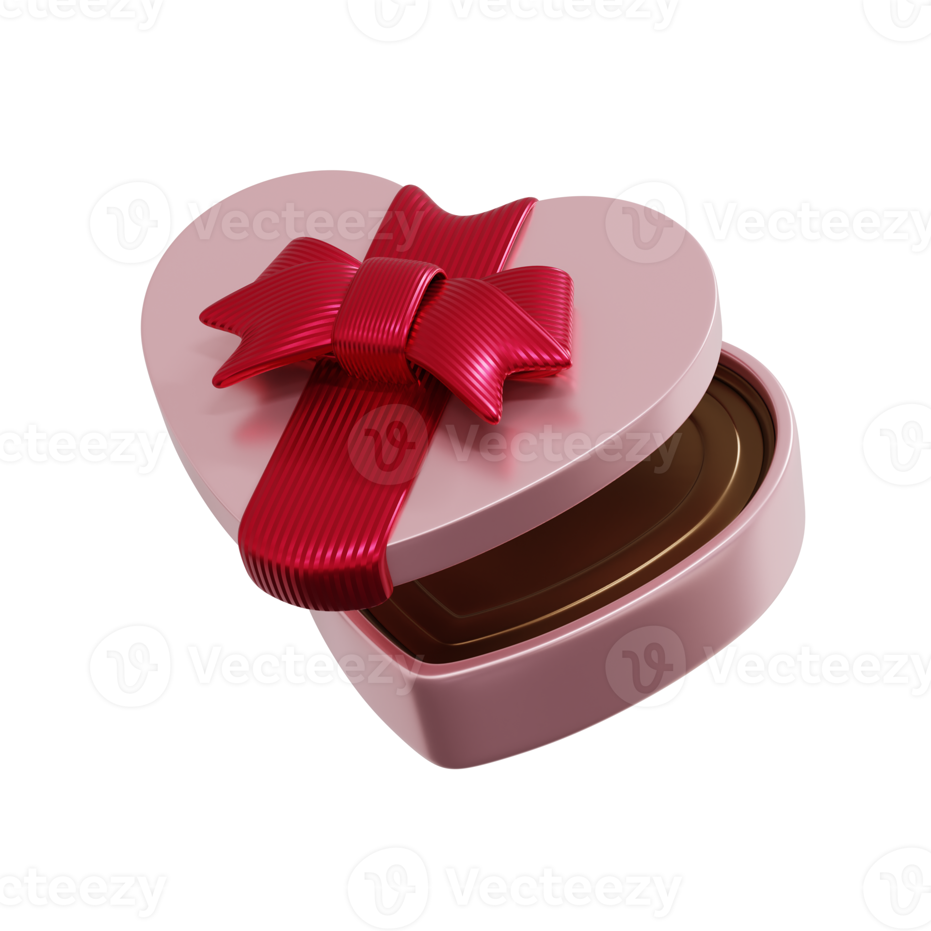 3d illustration of chocolate love 22587438 PNG