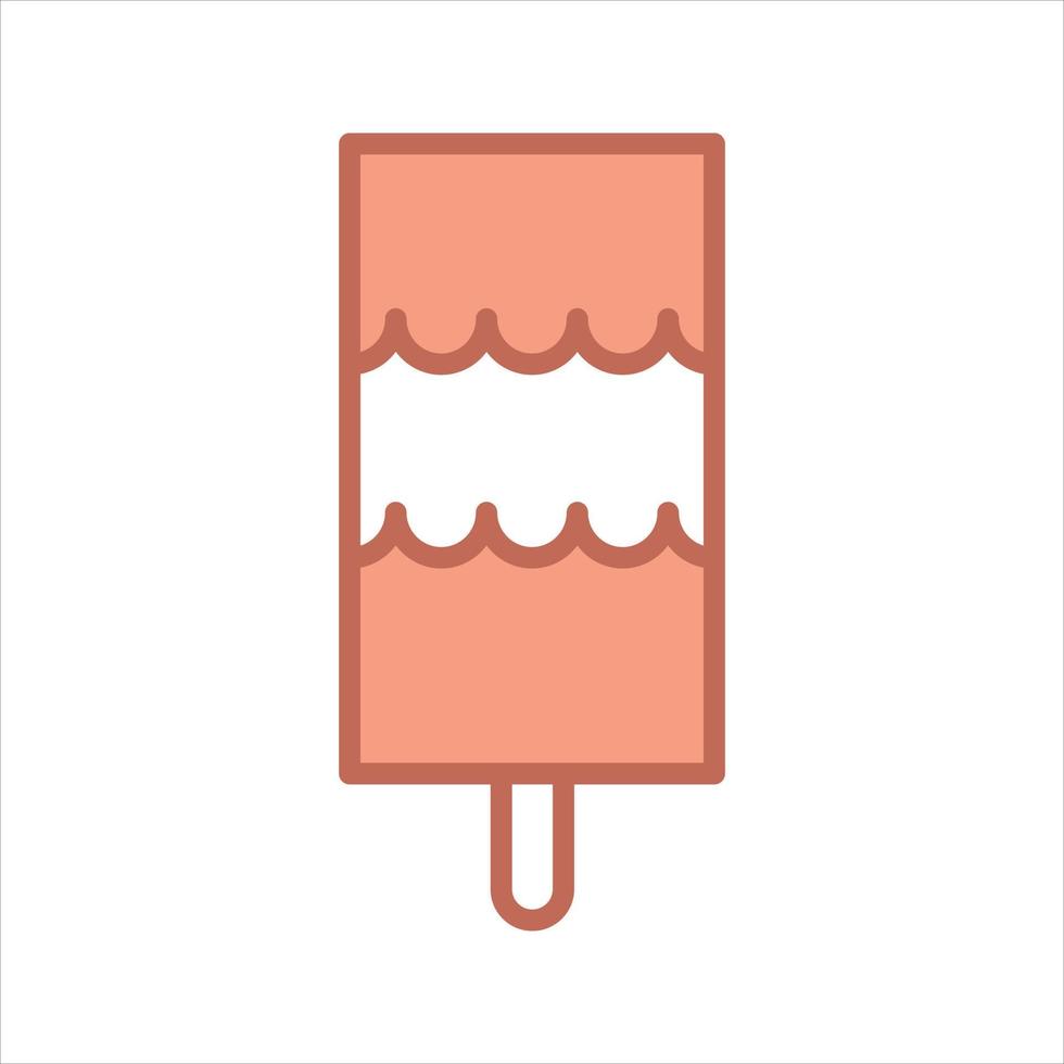 vector de ilustración de helado