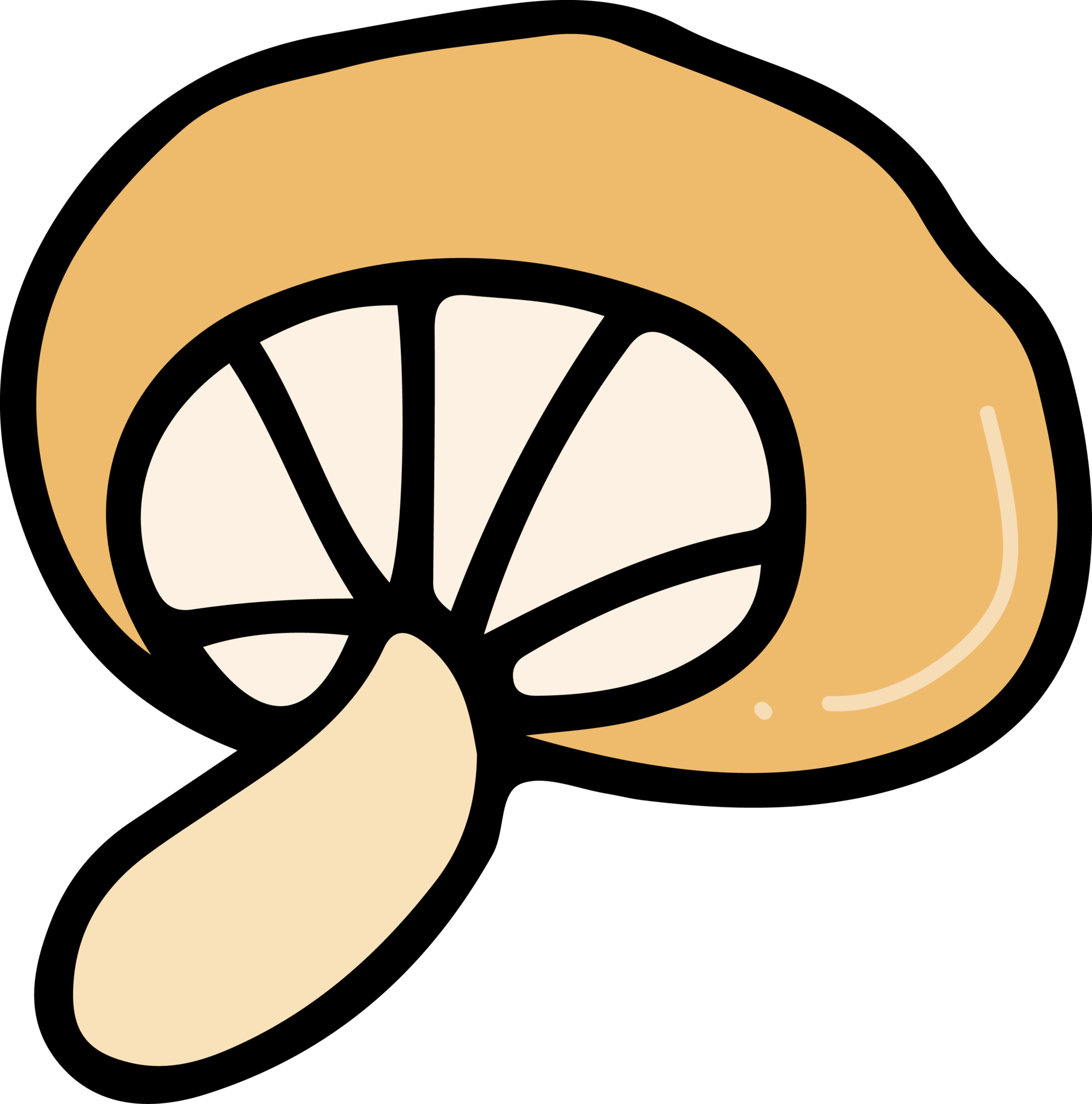 Mushroom drawing isolated 22588070 PNG