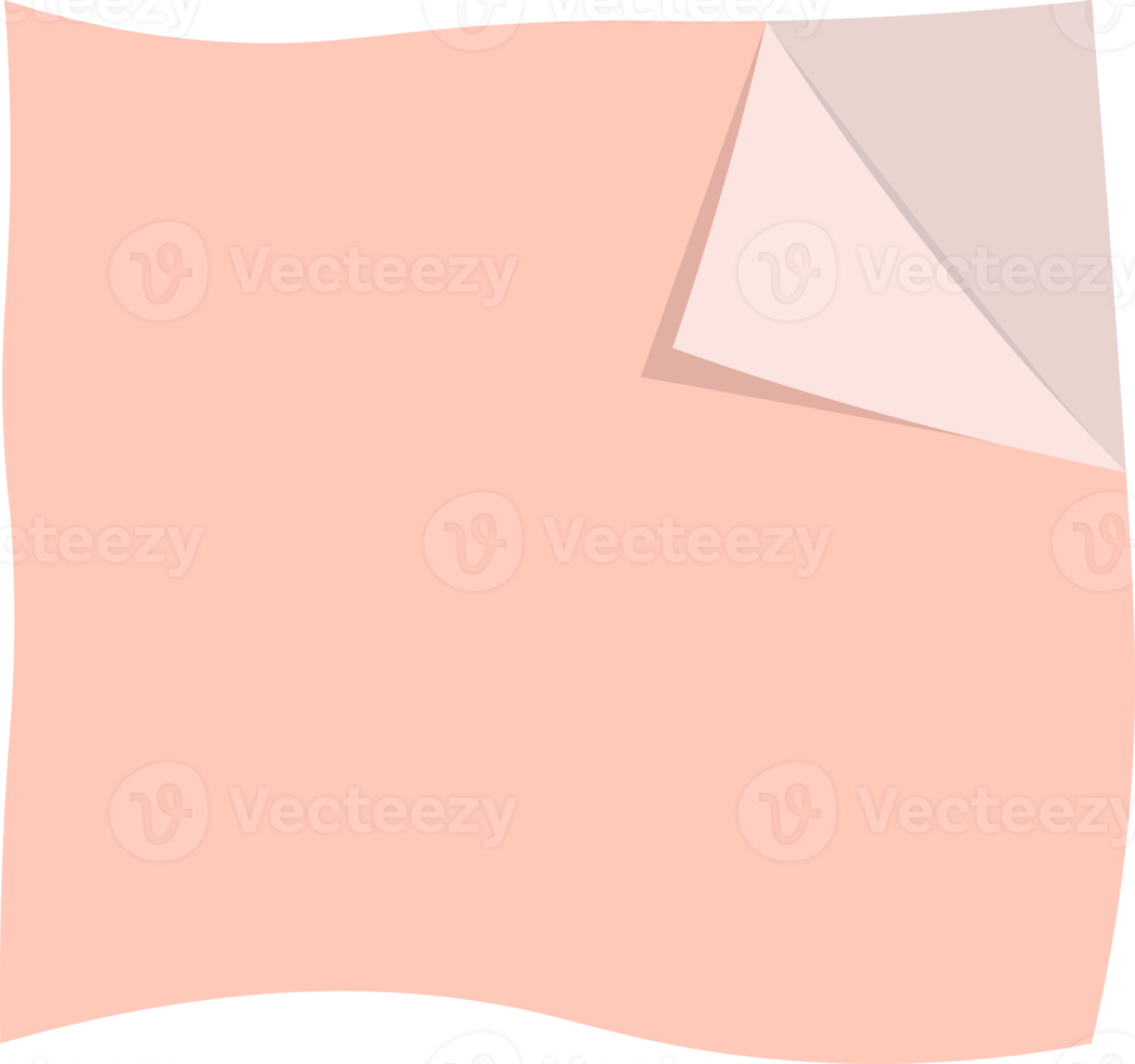 Blank reminder paper sticker notes png