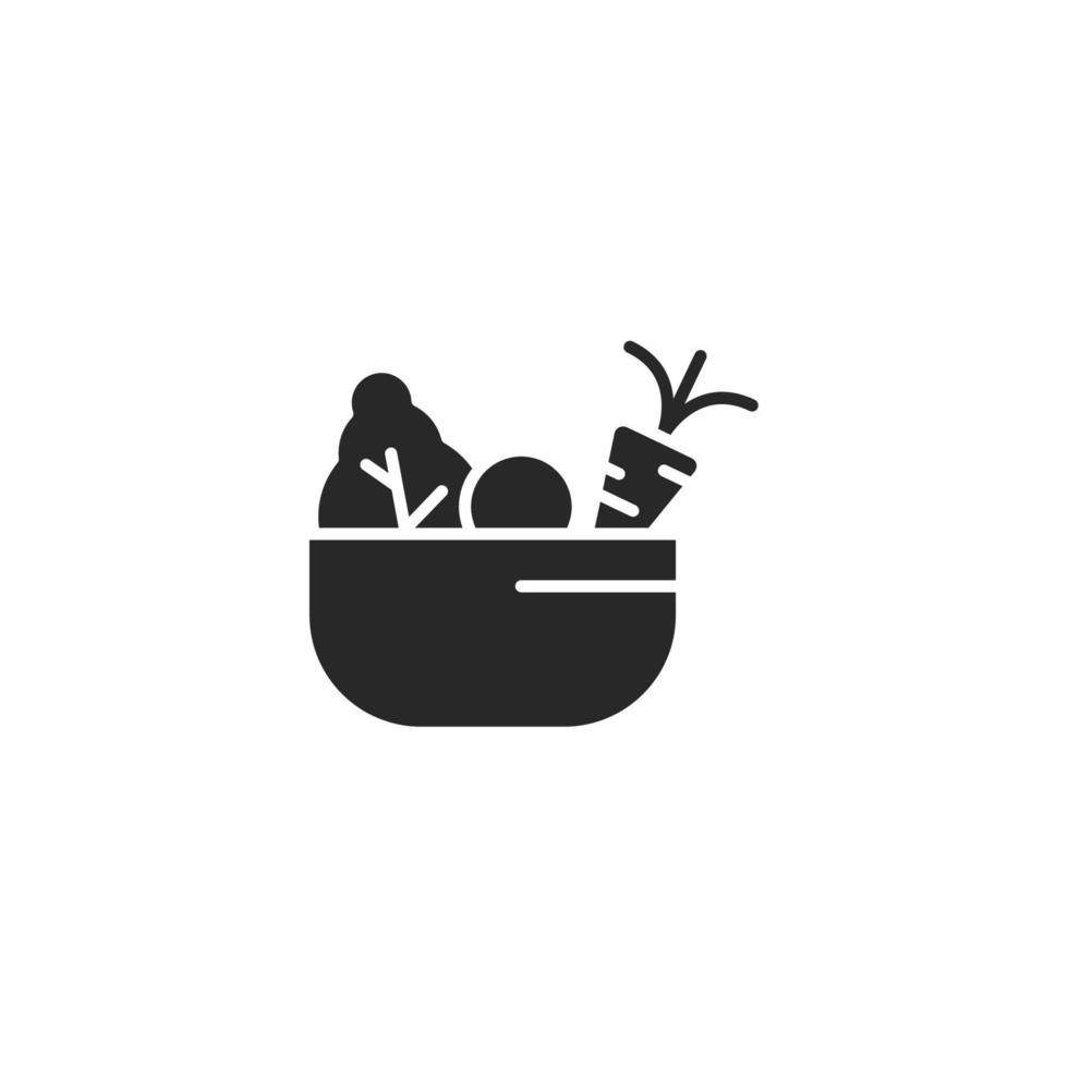 Food icon, isolated Food sign icon, vector illustration