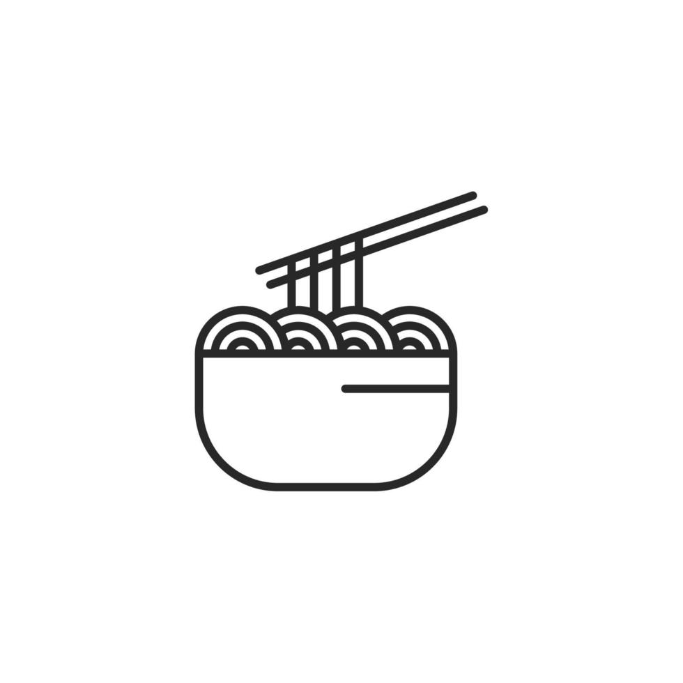 Food icon, isolated Food sign icon, vector illustration