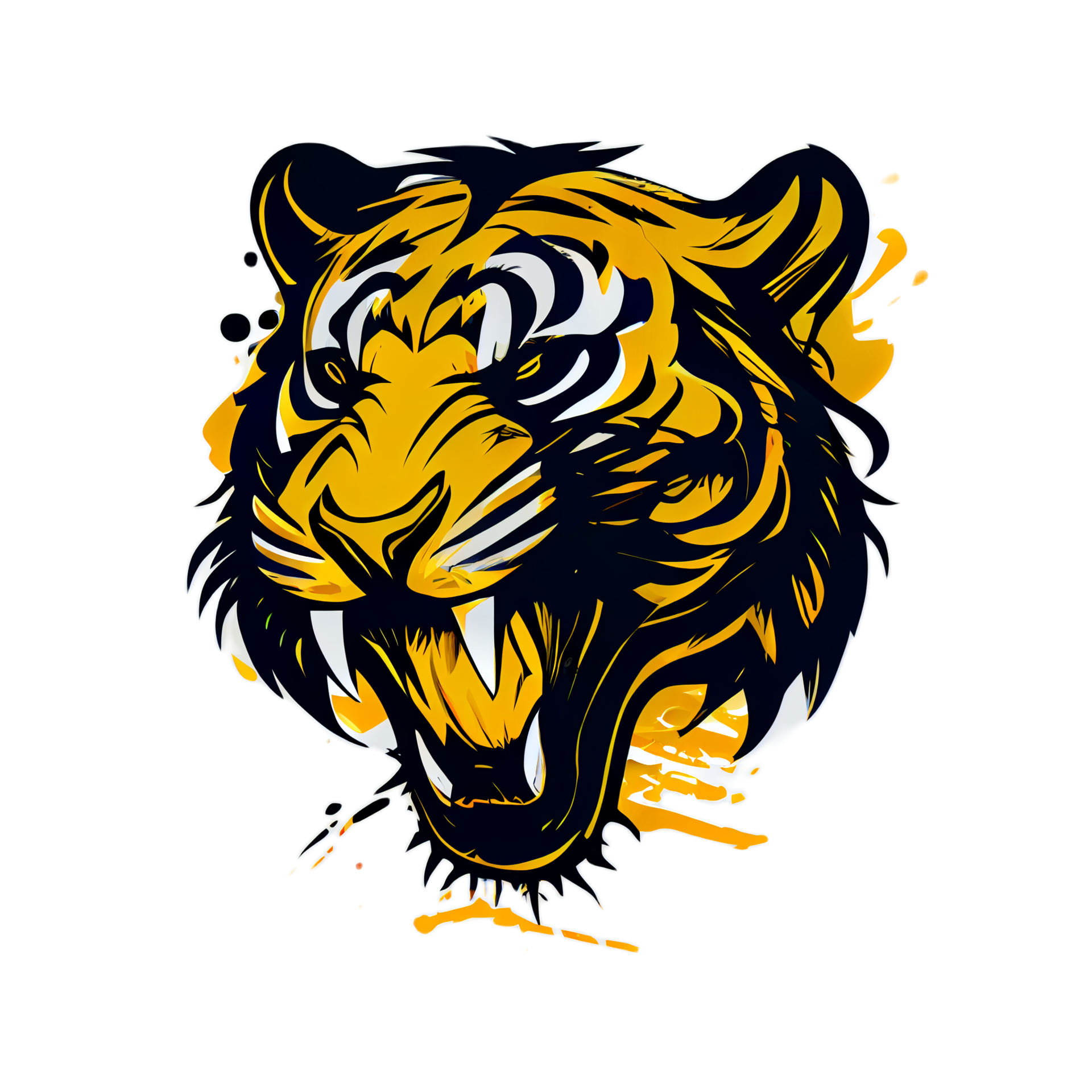 tiger-logo-simple-and-colorful-illustration-transparent-background