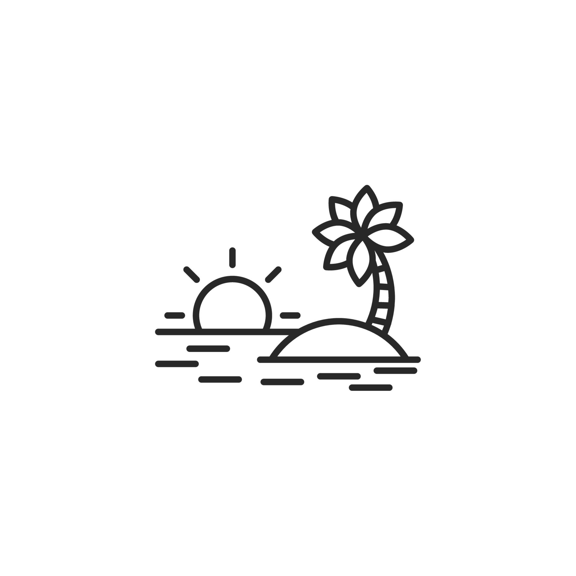 Island icon, isolated Island sign icon, vector illustration 22588765