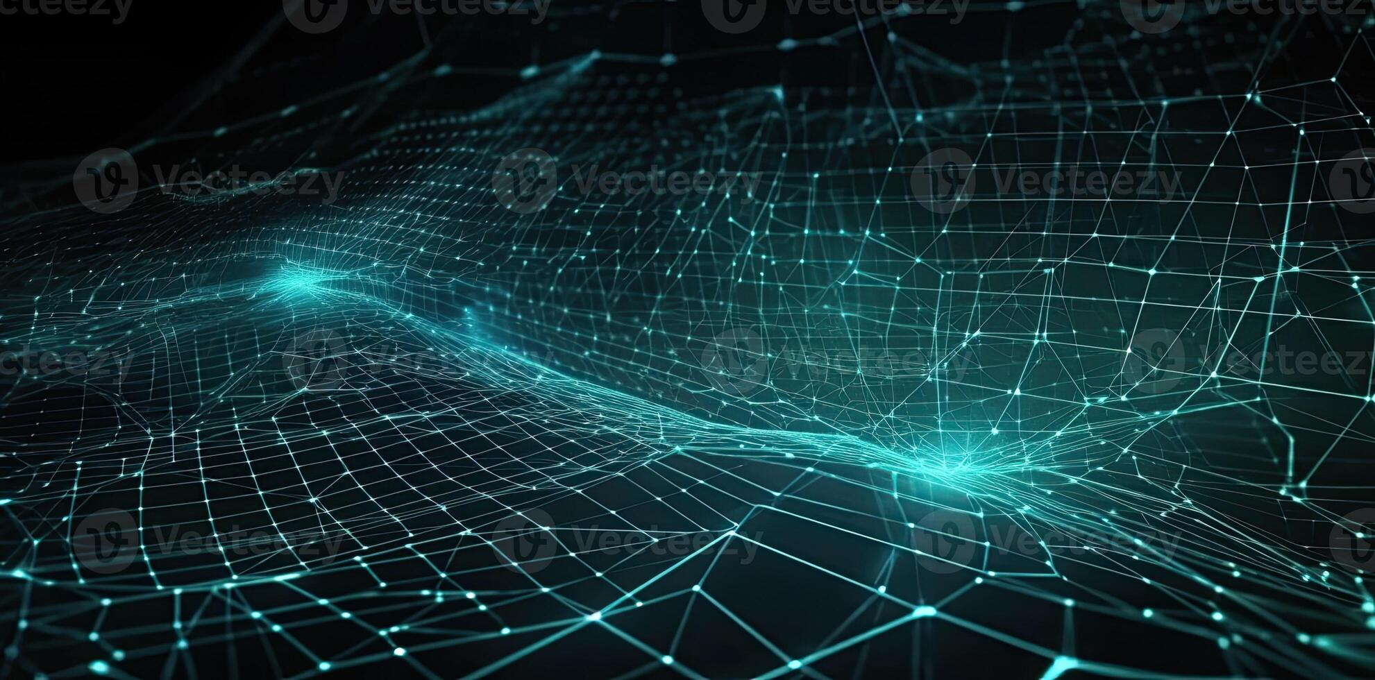 tech background with a wire mesh, in the style of futuristic digital art, digital, Illustration photo