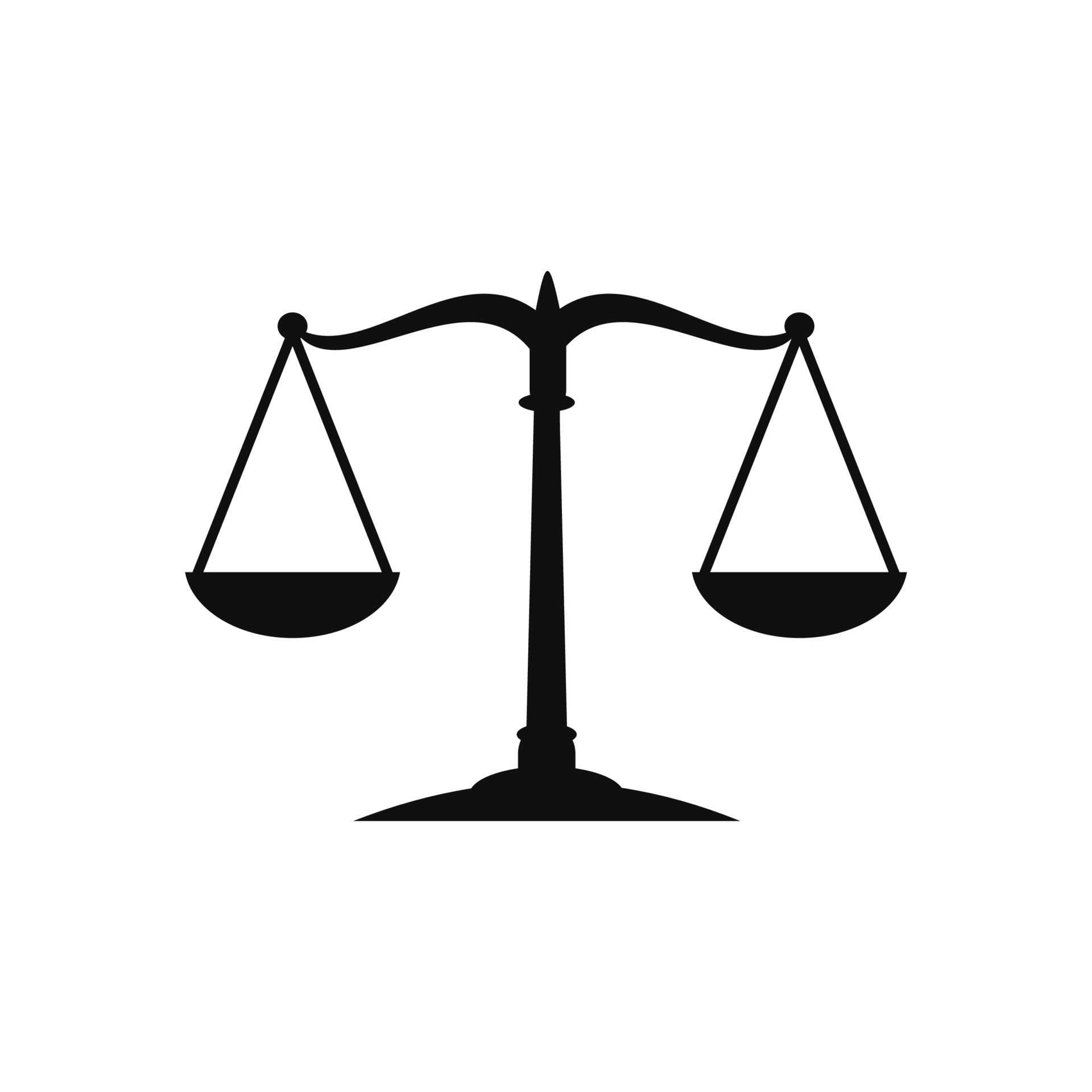 Justice scale icon isolated on white background 22589163 Vector Art at