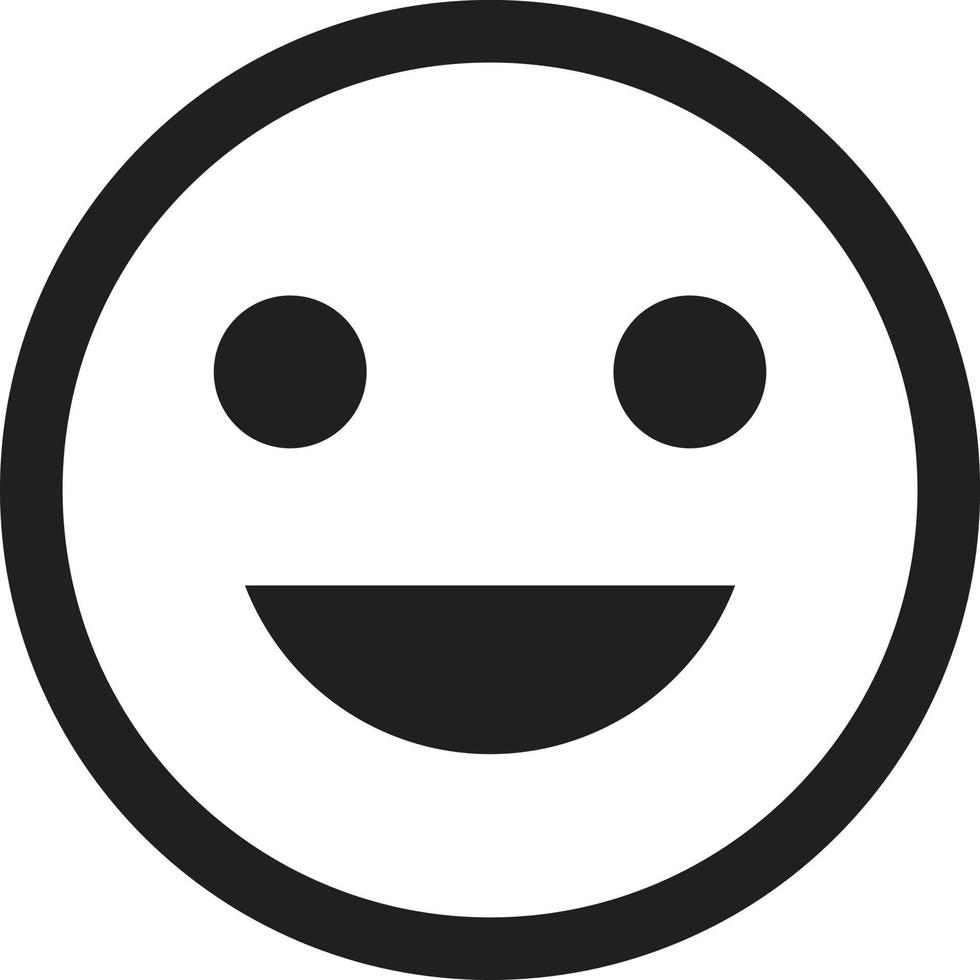 smile face icon vector . happy icon . laughter icon symbol