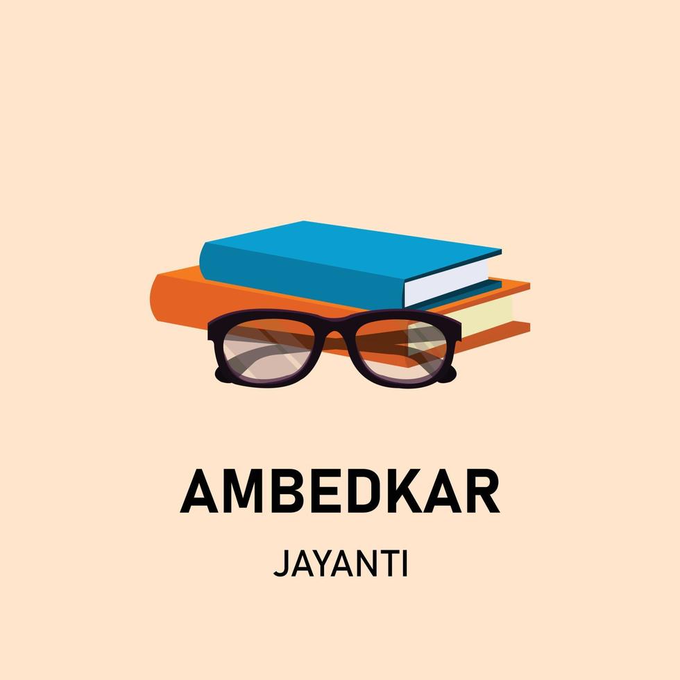 Ambedkar Jayanti 14 April Dr BR Ambedkar Vector Design