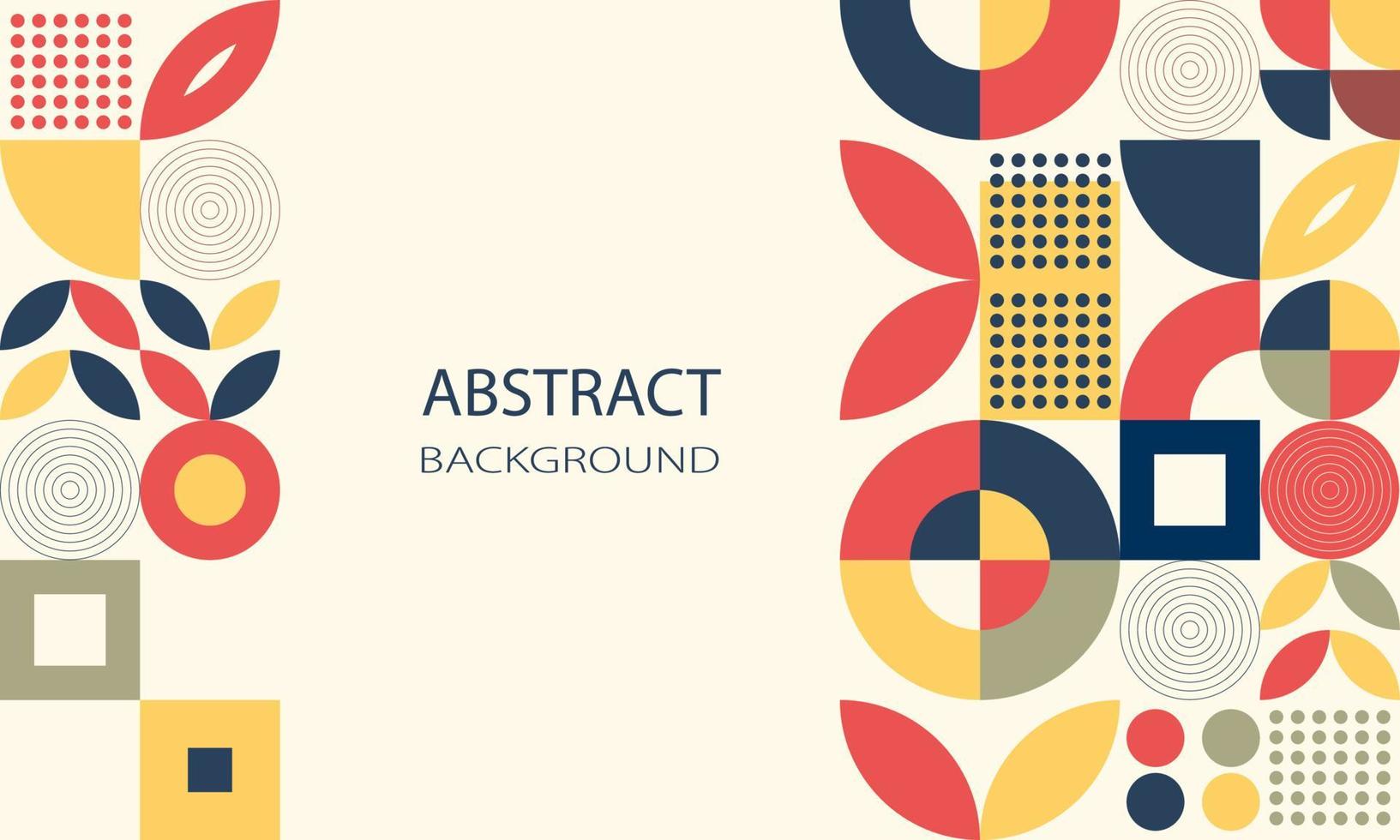 Abstract geometric modern vector background