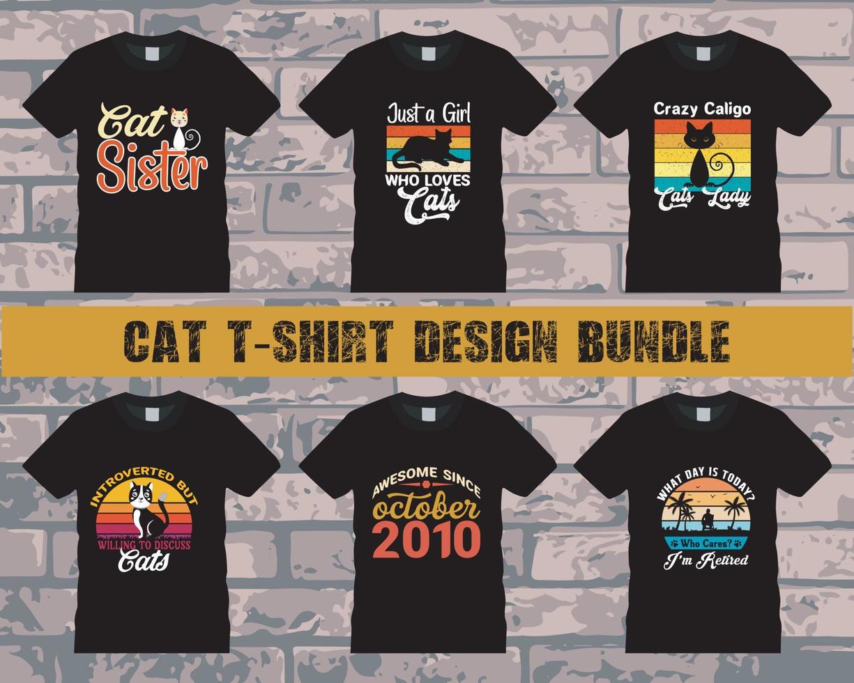 T-shirt Graphics, Cat t shirt design, cat lover shirt, vector print with happy cute cat