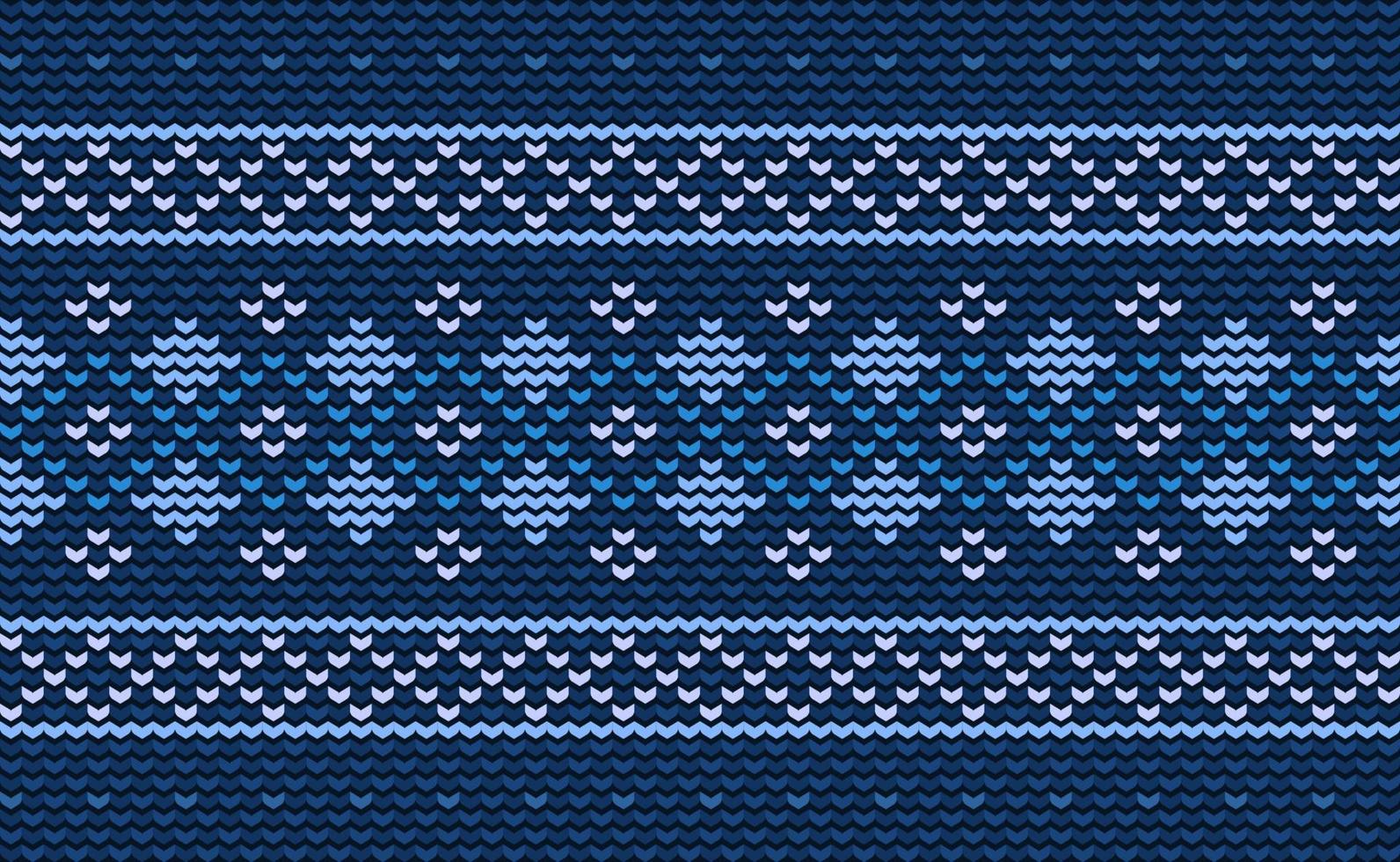 Crochet pattern, Vector cross stitch Boho background, Knitted ethnic diagonal oriental style
