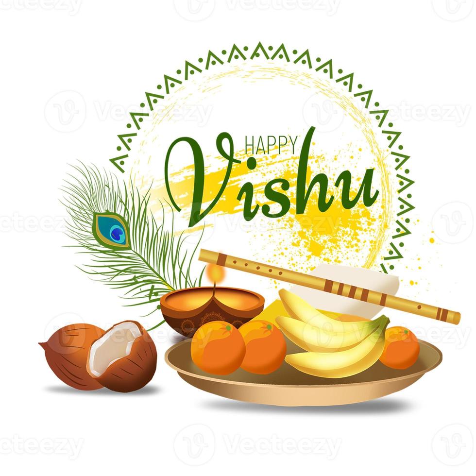 Happy Vishu Background photo