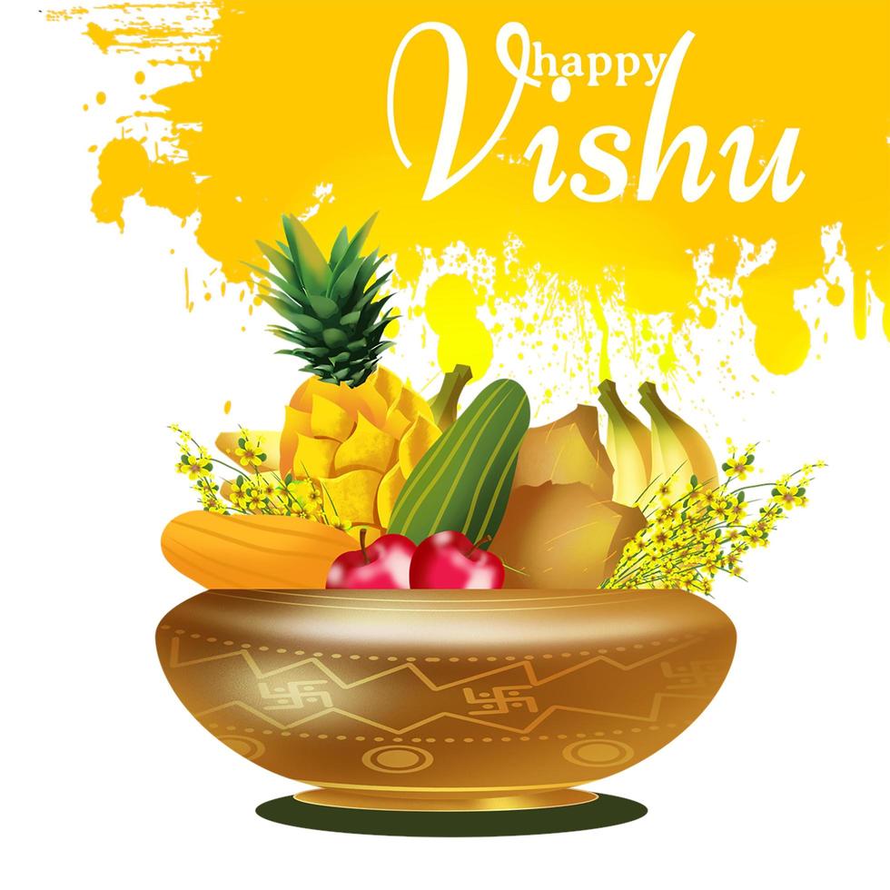 Happy Vishu Background photo