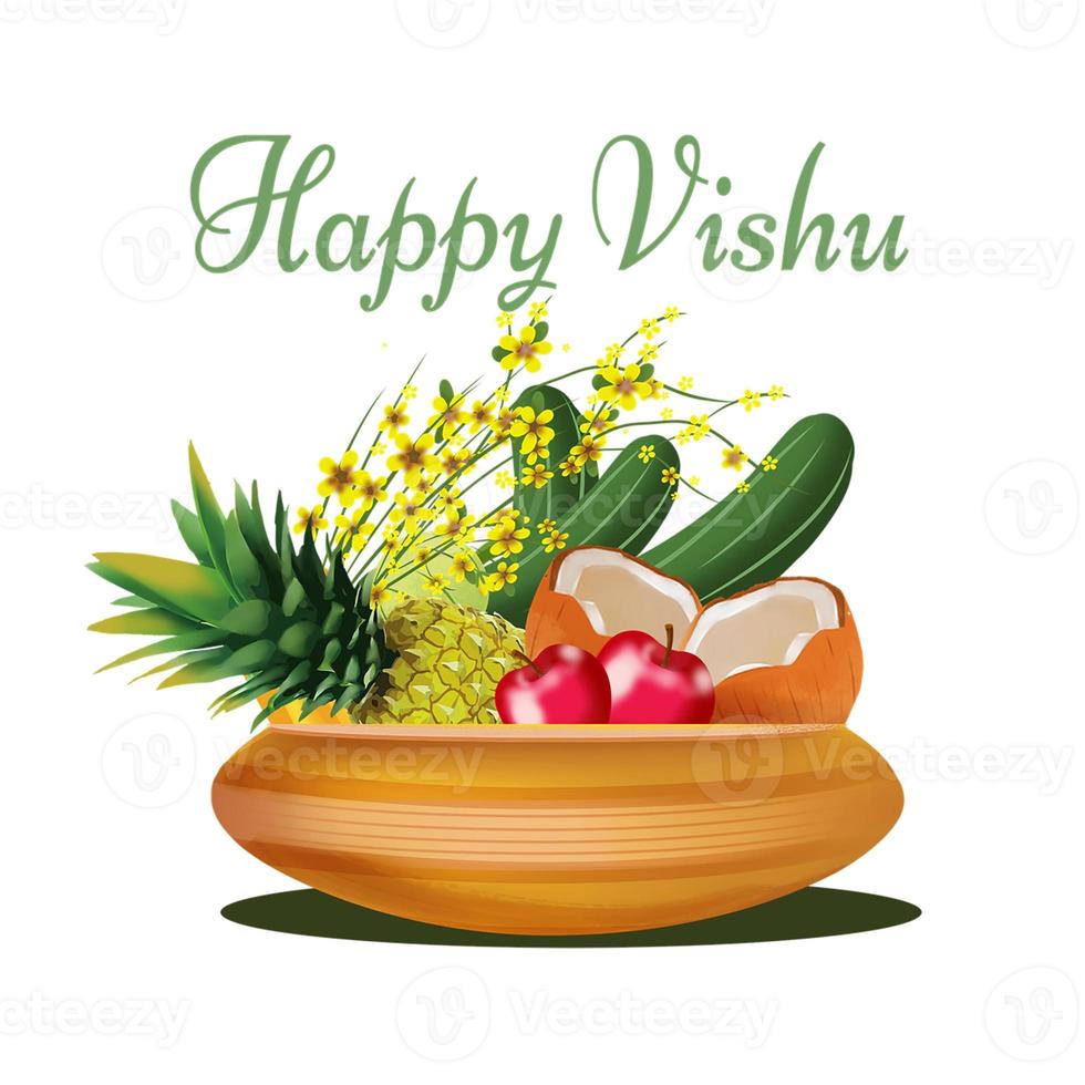 Happy Vishu Background photo