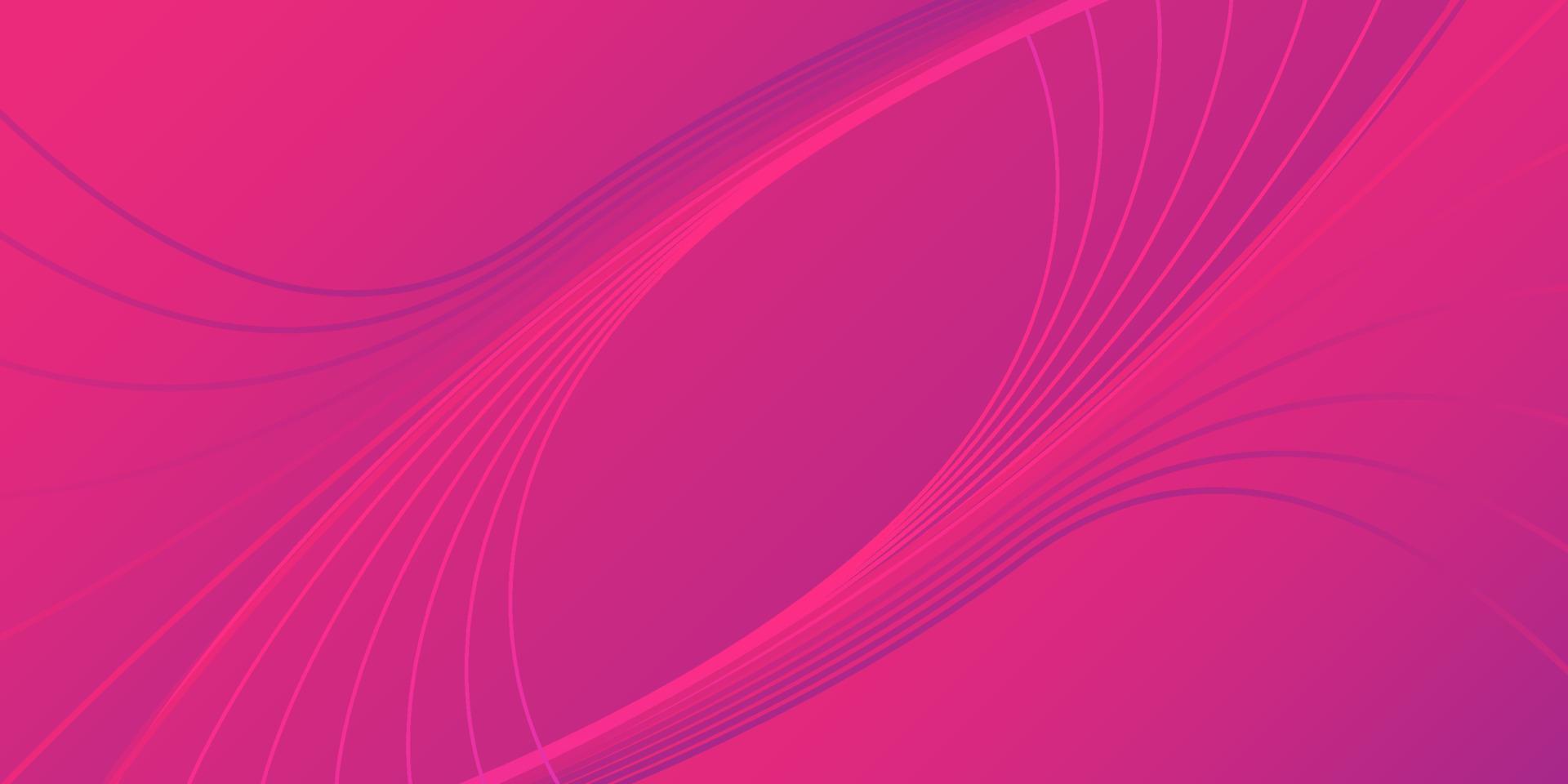 Wave Pink Purple Banner Background vector