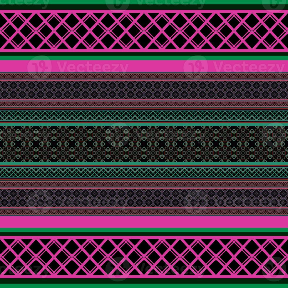 Ikat geometric folklore ornament. Tribal ethnic texture. Seamless striped pattern in Aztec style. Figure tribal embroidery. Indian, Scandinavian, Gyp sy, Mexican, folk pattern photo