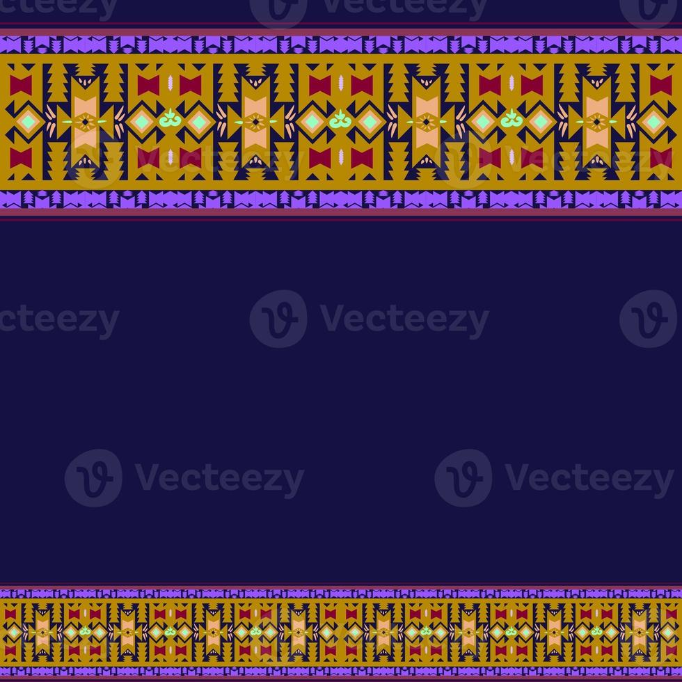 Ikat geometric folklore ornament. Tribal ethnic texture. Seamless striped pattern in Aztec style. Figure tribal embroidery. Indian, Scandinavian, Gyp sy, Mexican, folk pattern.ikat Seamless pattern. photo