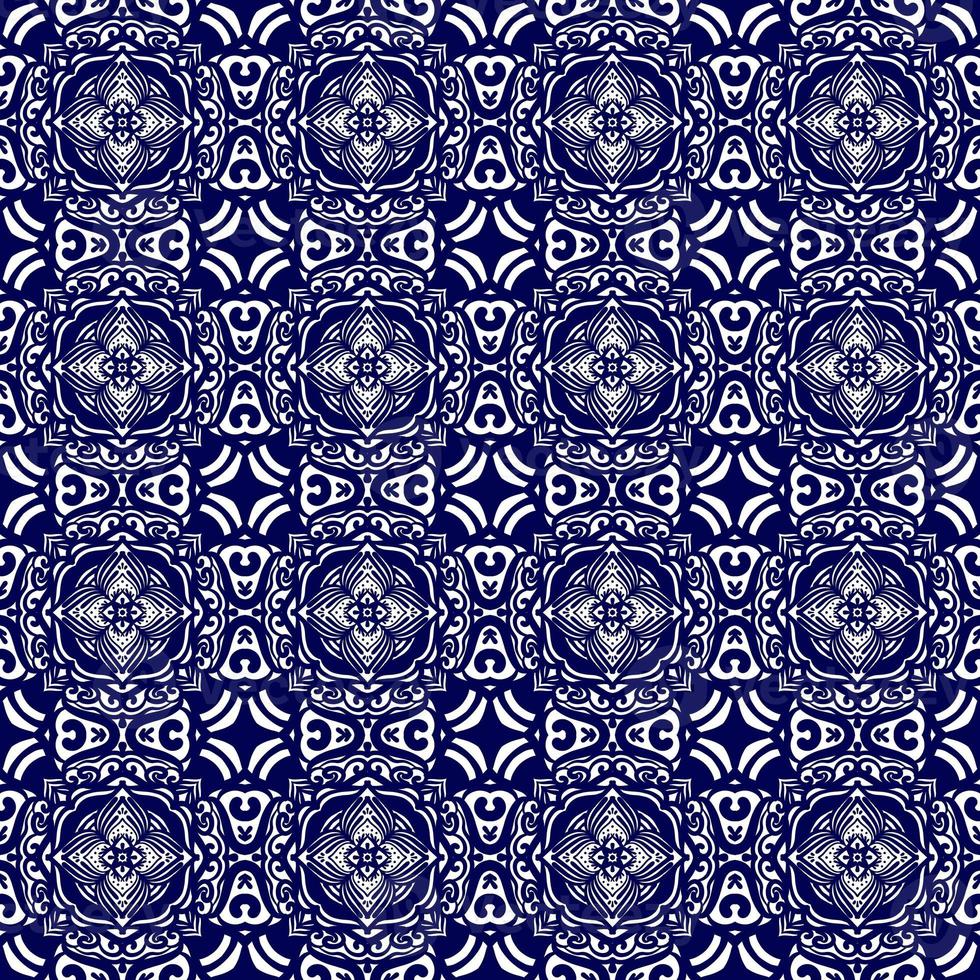 Ikat geometric folklore ornament, Tribal ethnic texture. Seamless striped pattern in Aztec style, Figure tribal embroidery, Scandinavian, Ikat pattern photo