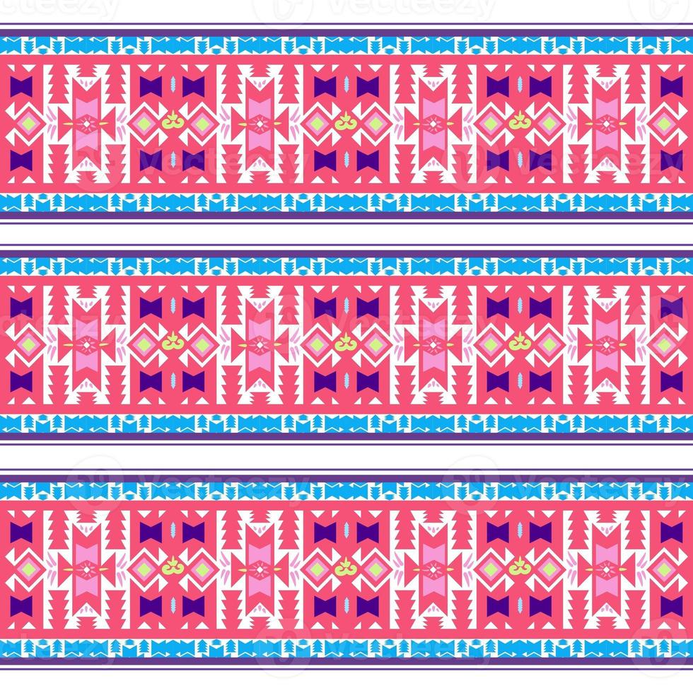 Ikat geometric folklore ornament. Tribal ethnic texture. Seamless striped pattern in Aztec style. Figure tribal embroidery. Indian, Scandinavian, Gyp sy, Mexican, folk pattern.ikat Seamless pattern. photo