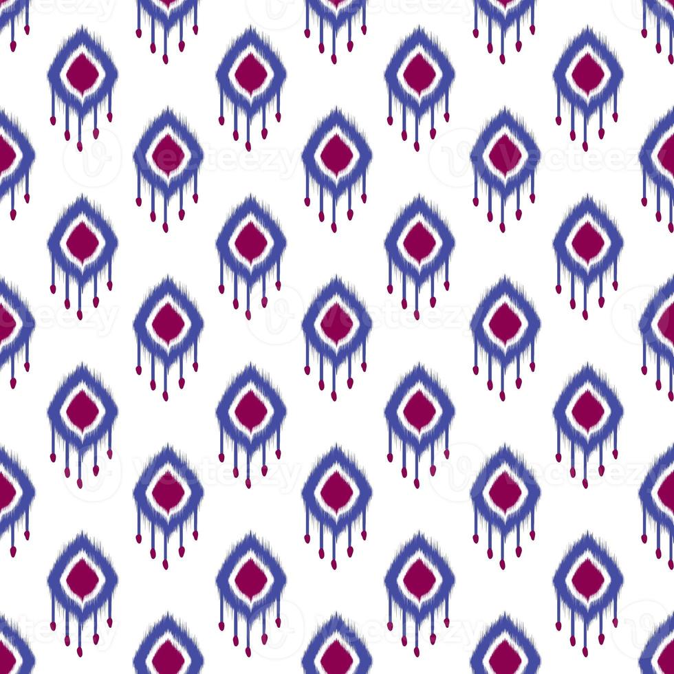 Ikat geometric folklore ornament. Tribal ethnic texture. Seamless striped pattern in Aztec style. Figure tribal embroidery. Indian, Scandinavian, Gyp sy, Mexican, folk pattern.Seamless pattern fabric photo