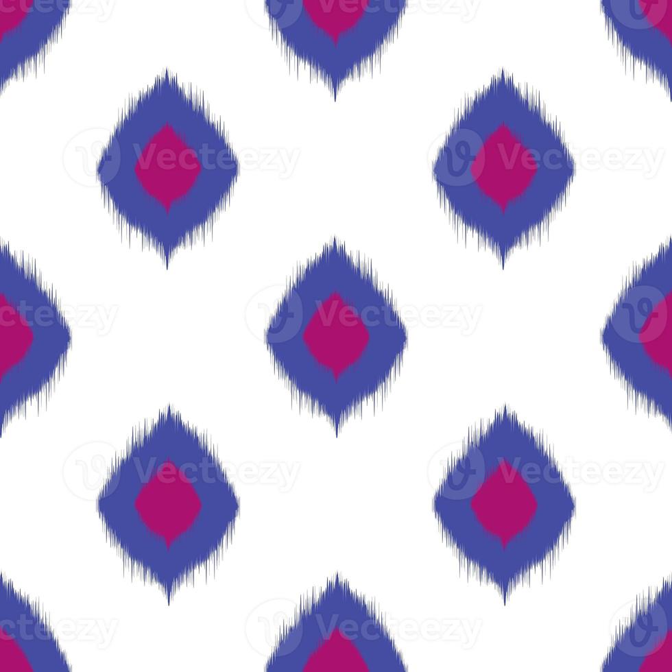 Ikat geometric folklore ornament. Tribal ethnic texture. Seamless striped pattern in Aztec style. Figure tribal embroidery. Indian, Scandinavian, Gyp sy, Mexican, folk pattern.Seamless pattern fabric photo