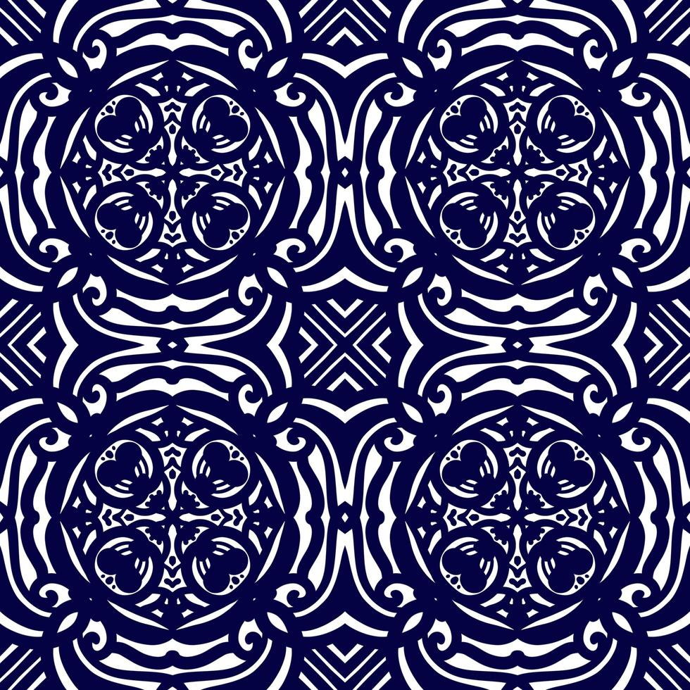 Ikat geometric folklore ornament, Tribal ethnic texture. Seamless striped pattern in Aztec style, Figure tribal embroidery, Scandinavian, Ikat pattern photo