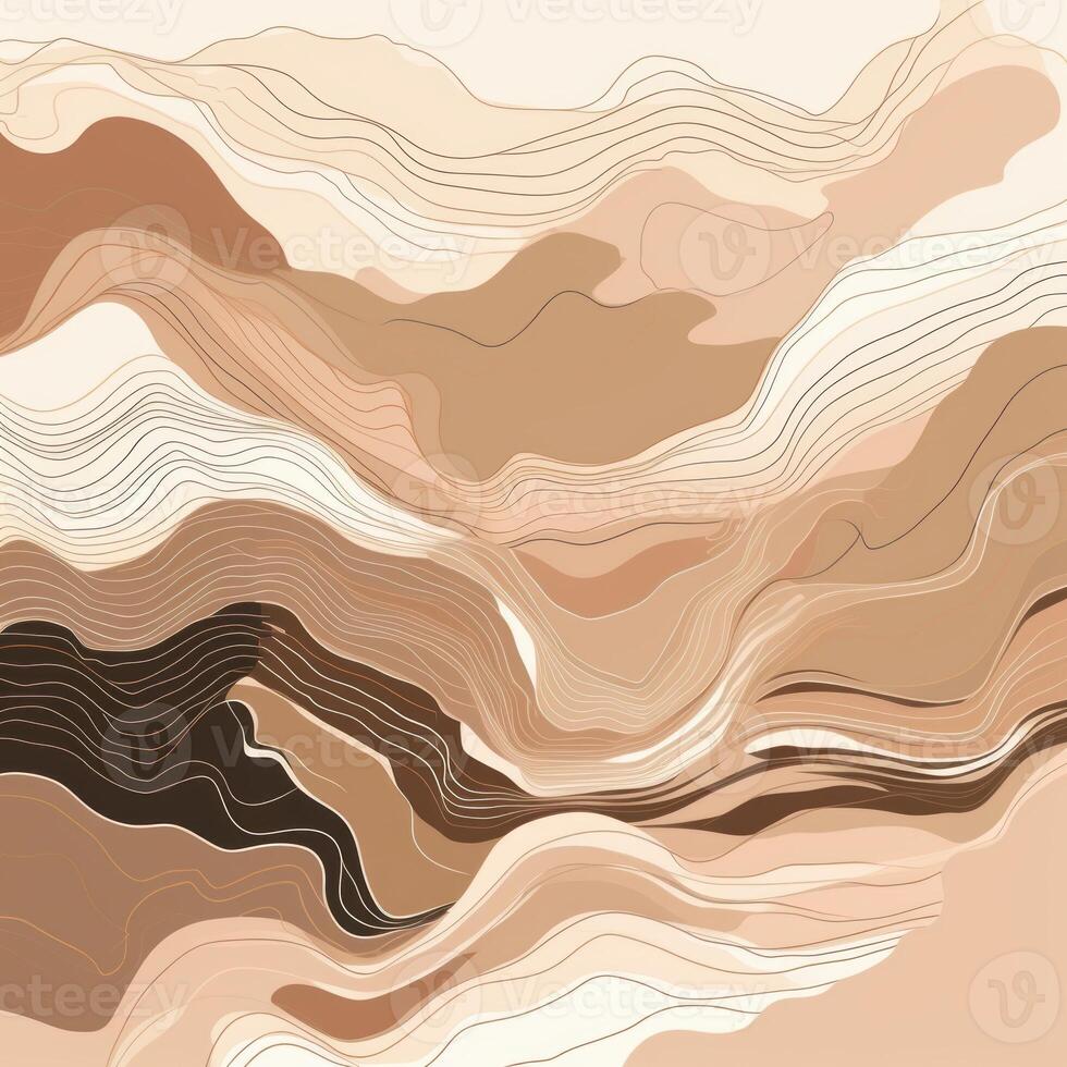 bohemian art aesthetic simple minimalist line art photo