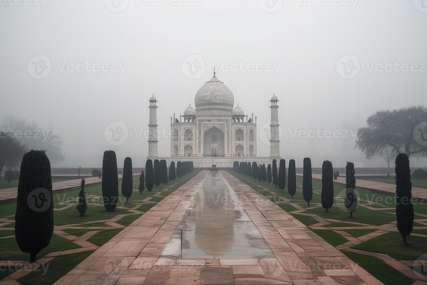 A beautiful Taj Mehal amazing view photo