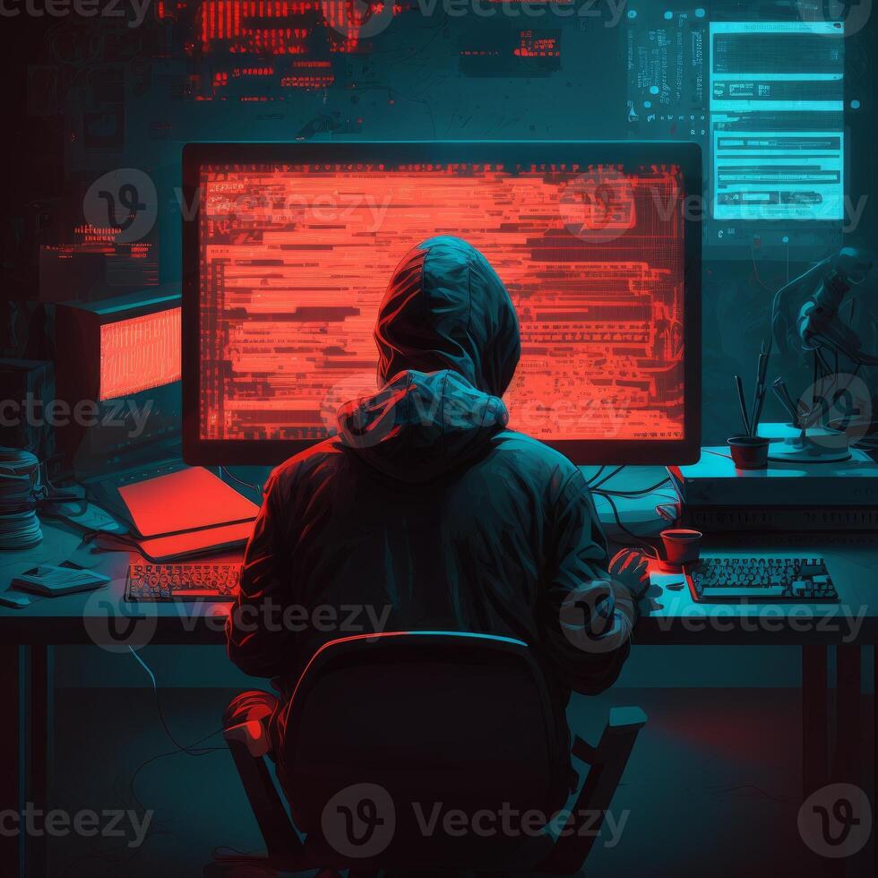 Ransomware Attack RAW image photo